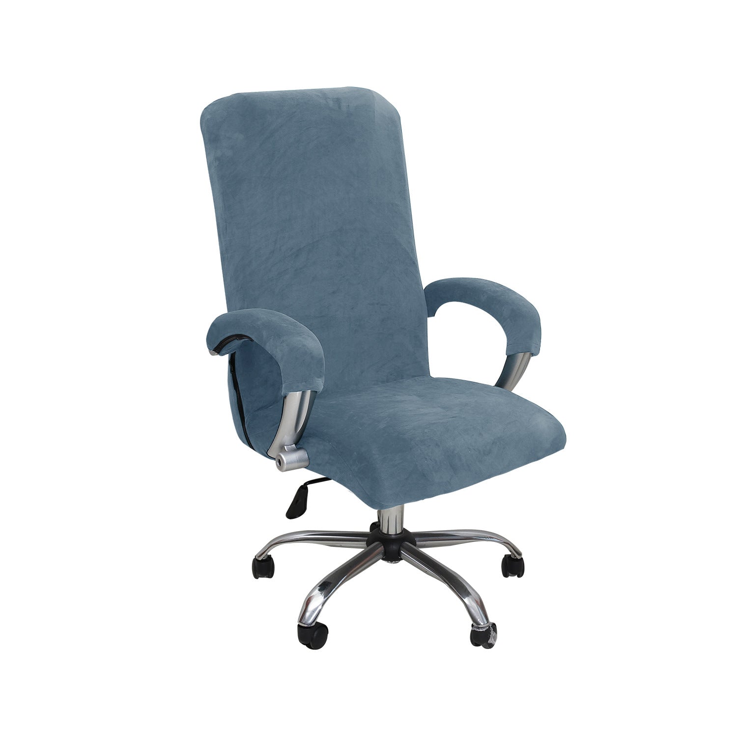 Velvet Office Chair Cover with Armrest Covers Velvet Office Chair Cover