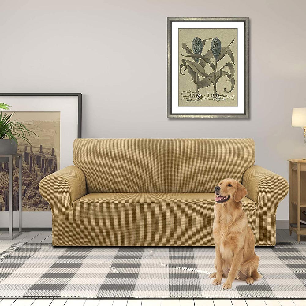 coziero sofa cover stretchable solid color loveseat