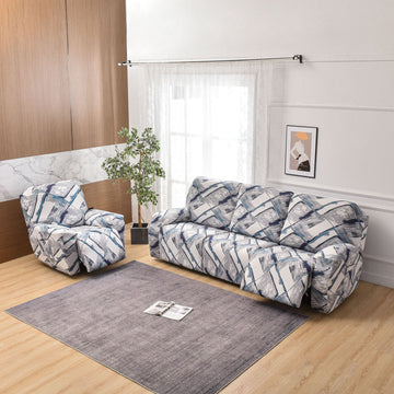 Elastic Recliner Sofa Cover Recliner Chair Slipcover Furniture Protector with Pockets