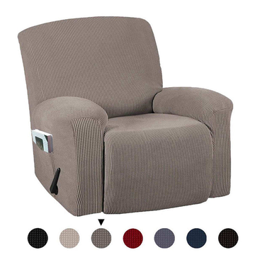 Stretch Jacquard Non-Slip Thick Soft Split Recliner Chair Cover Couch Cover