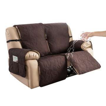 100% Waterproof Crocheted Pattern Recliner Slipcover For 1&2&3 Seats