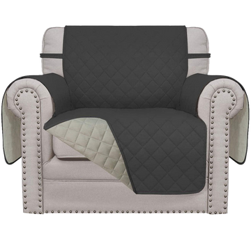 Reversible Water Resistant Armchair Cover Large Recliner Cover- 21&22&30 Inches
