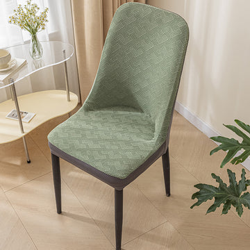 Stretch Thick Jacquard Dining Chair Cover