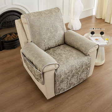 Universal Non-slip Recliner Chair Cover With Storage Bag