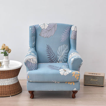 Super Stretch Wingback Chair Covers 2 Pieces