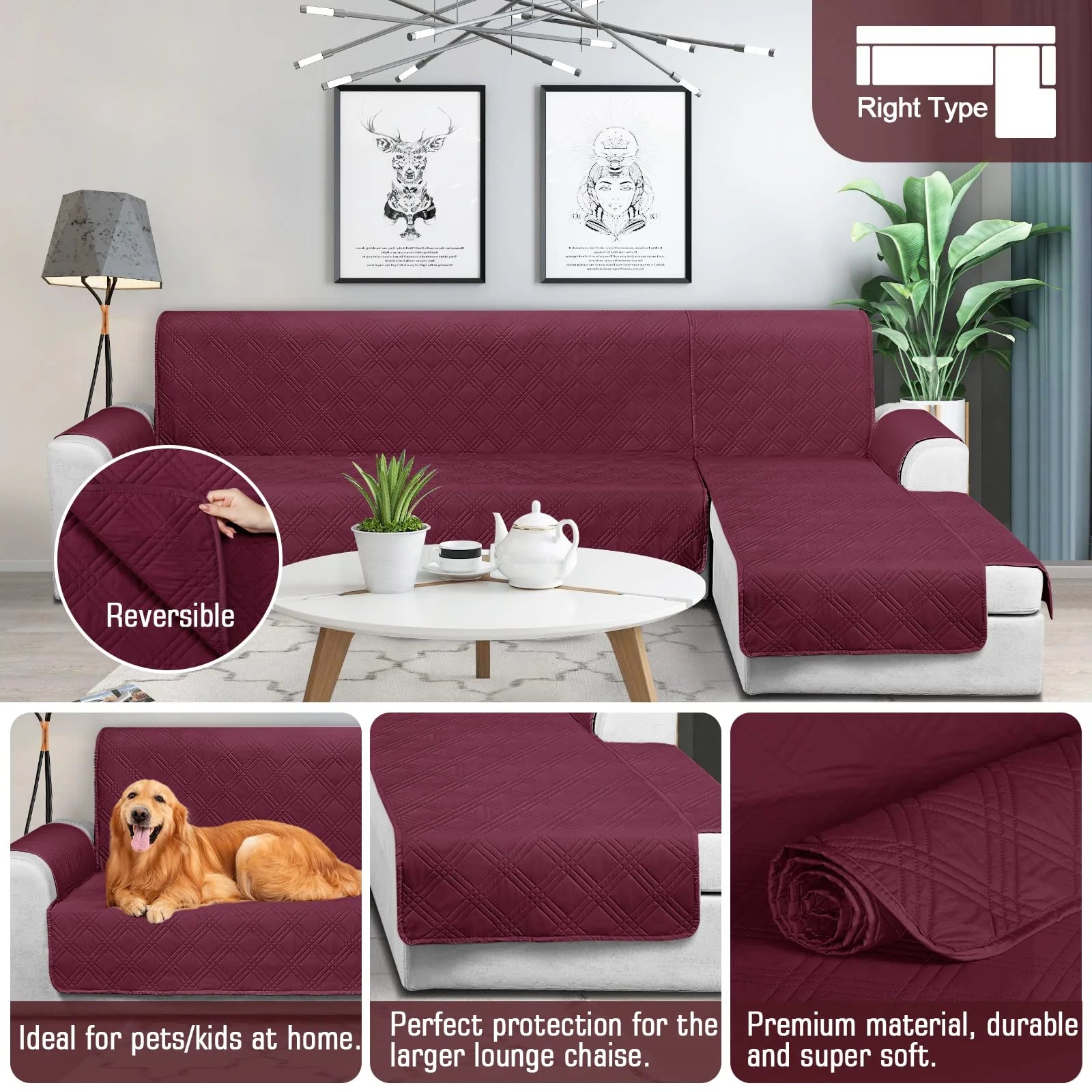 Waterproof Sectional Couch Covers