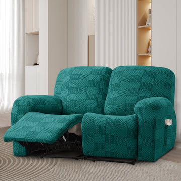 Stylish Thickened Soft Recliner Chair Cover 4/6/8 Pieces