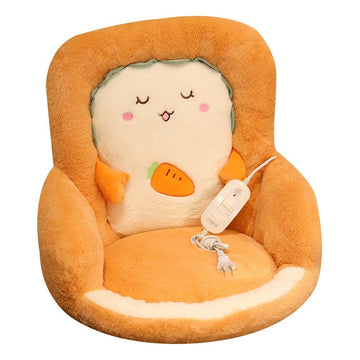 Toast Seat Cushion Cartoon Cute Animal Seat Cushion Family Office Sofa Decorative Pillow