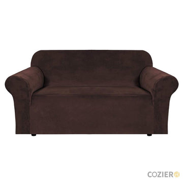 Civet Velvet Solid Color Sofa Cover