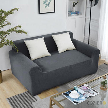 Jabot Jacquard Solid Color Sofa Cover