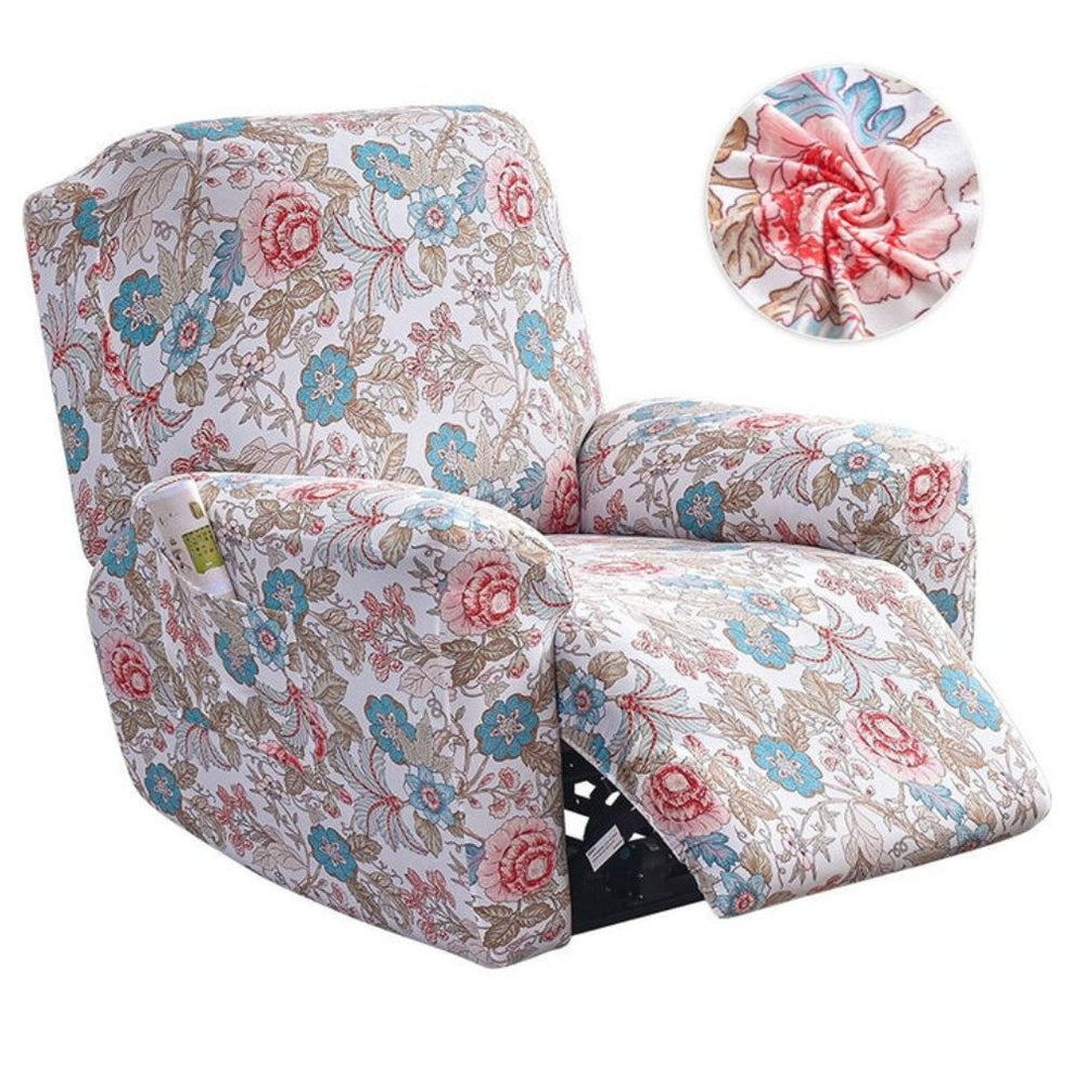 Printed Recliner Covers Stretch Recliner Chair Slipcover Lazy Boy ...