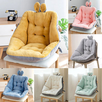 Backrest Seat Cushion Cute Chair Cushion Backrest for Office Chair Lazy Sofa