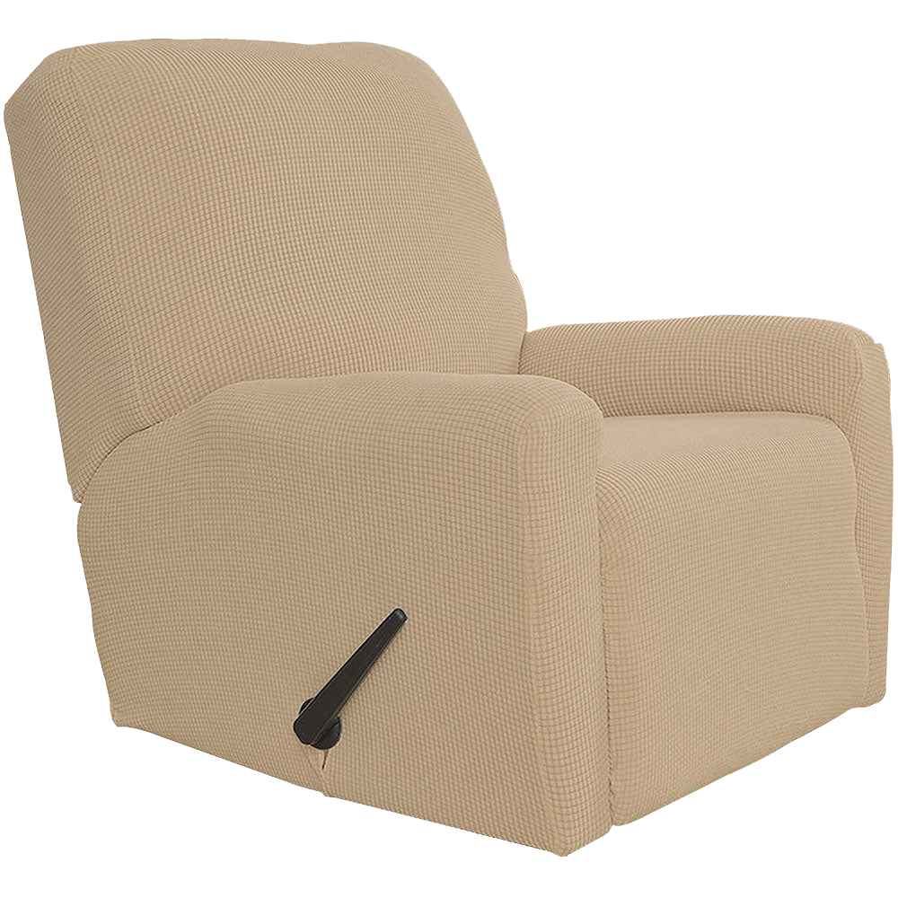 Quale Jacquard Solid Color Recliner Cover (23" -35")