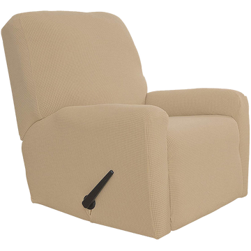 Quale Jacquard Solid Color Recliner Cover (23