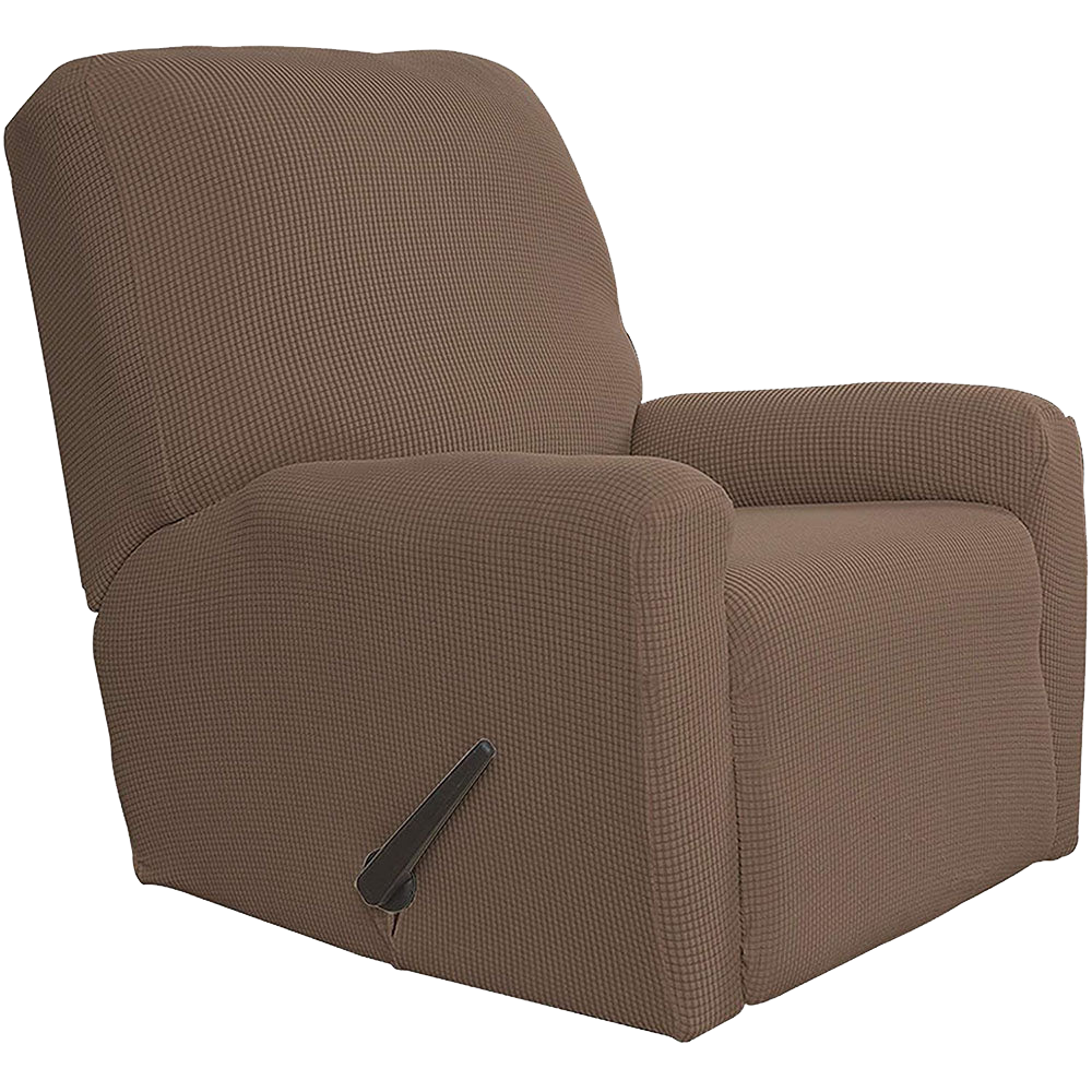 Quale Jacquard Solid Color Recliner Cover (35" -45")