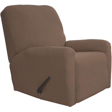Quale Jacquard Solid Color Recliner Cover (35