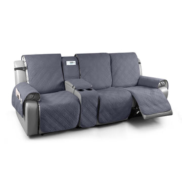 Recliner Couch Covers with Console（2&3 Seater）