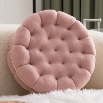 Sandwich Biscuits Throw Pillows for Sofa Couch
