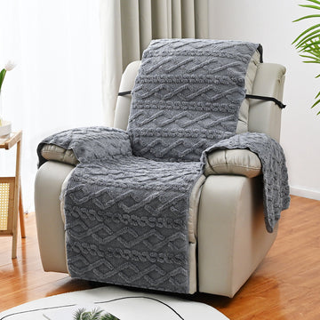 Plush 1-Piece Soft Thick Recliner Blanket