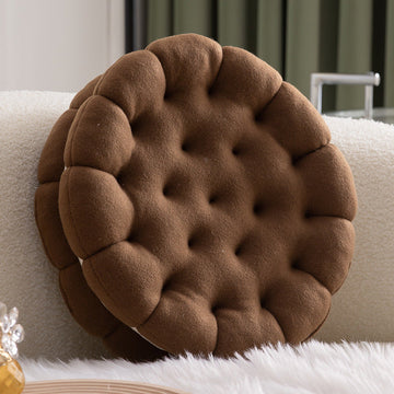 Sandwich Biscuits Throw Pillows for Sofa Couch