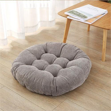 Corduroy Round Chair Cushion Seat Cushion Tatami Futon Cushion Window Mat Yoga Mat