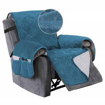 Thick Velvet Non Slip Super Soft Recliner Chair Covers