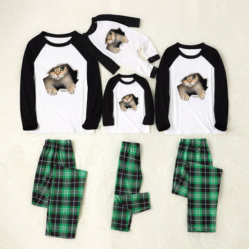 Family Matching Cat Family Look Pajama Set