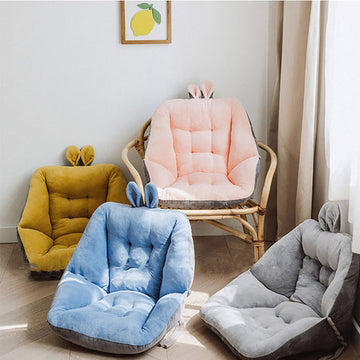 Backrest Seat Cushion Cute Chair Cushion Backrest for Office Chair Lazy Sofa