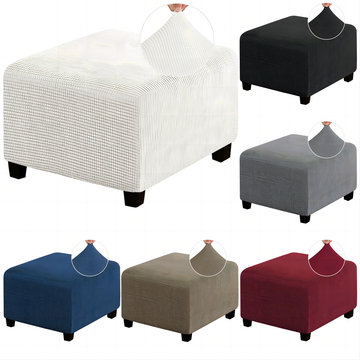 Stretch Square Ottoman Covers