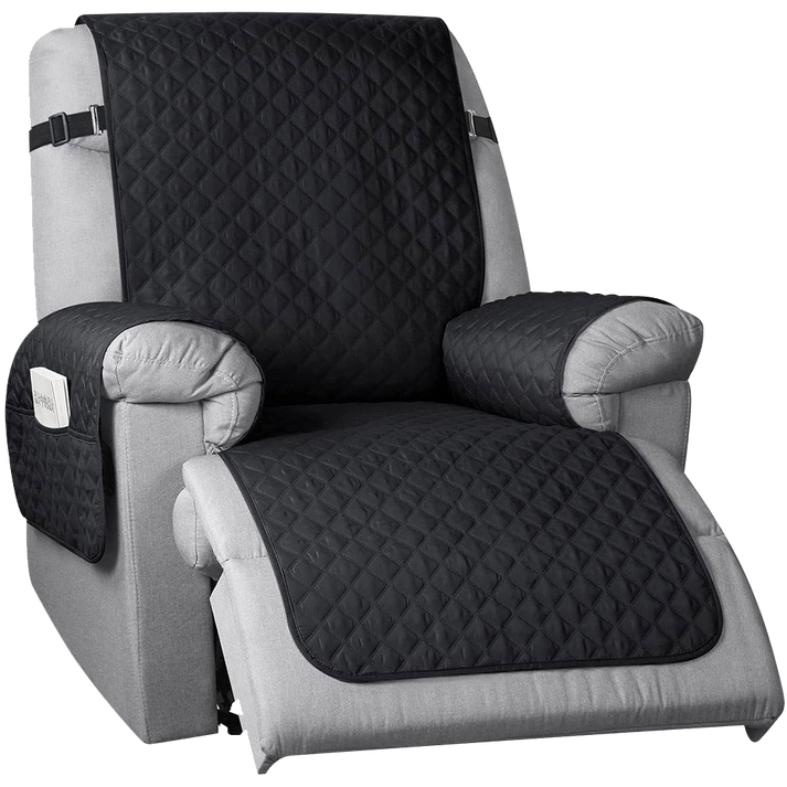 Recliner Cover Reversible Solid Color Recliner Slipcover Super