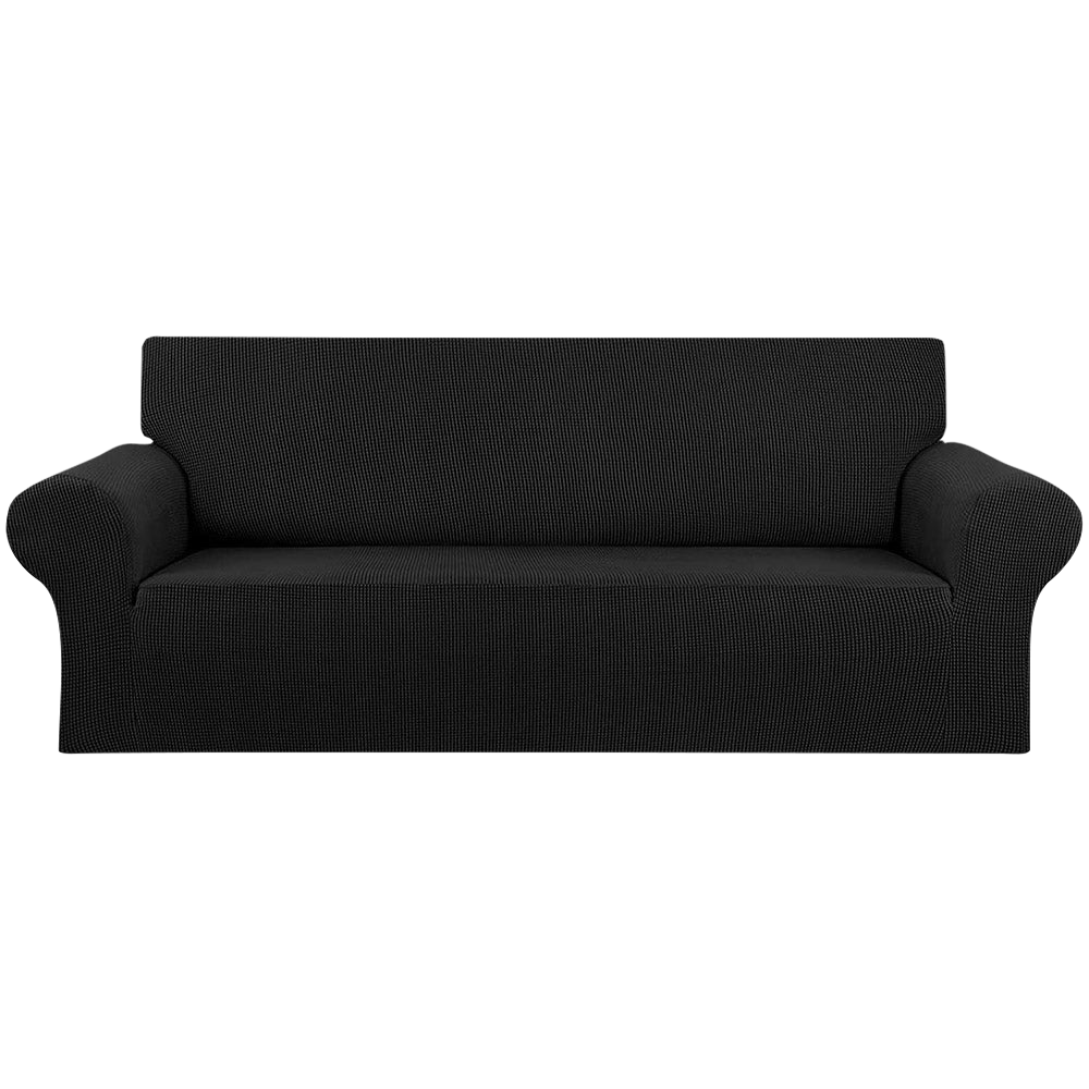 coziero sofa cover stretchable solid color 3 seater