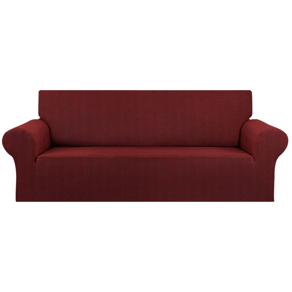 coziero sofa cover stretchable solid color 3 seater