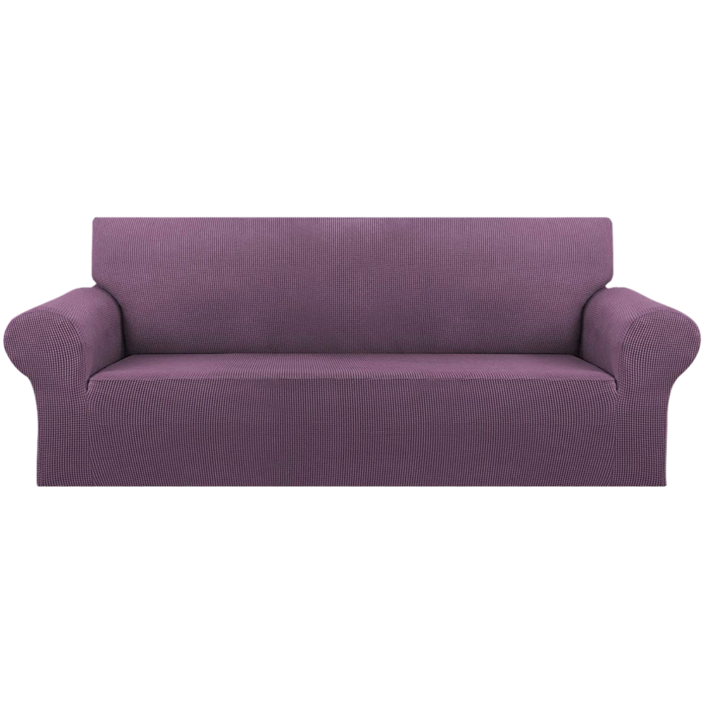 coziero sofa cover stretchable solid color 4 seater