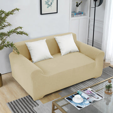 Polar Fleece Solid Color Stretch Sofa Cover