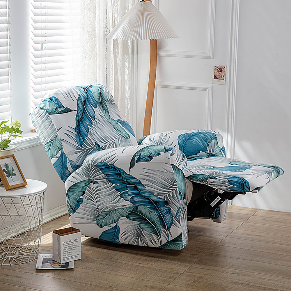 「🎉 Black Friday Sale- 40% Off」Spandex Print Stretch Recliner Cover